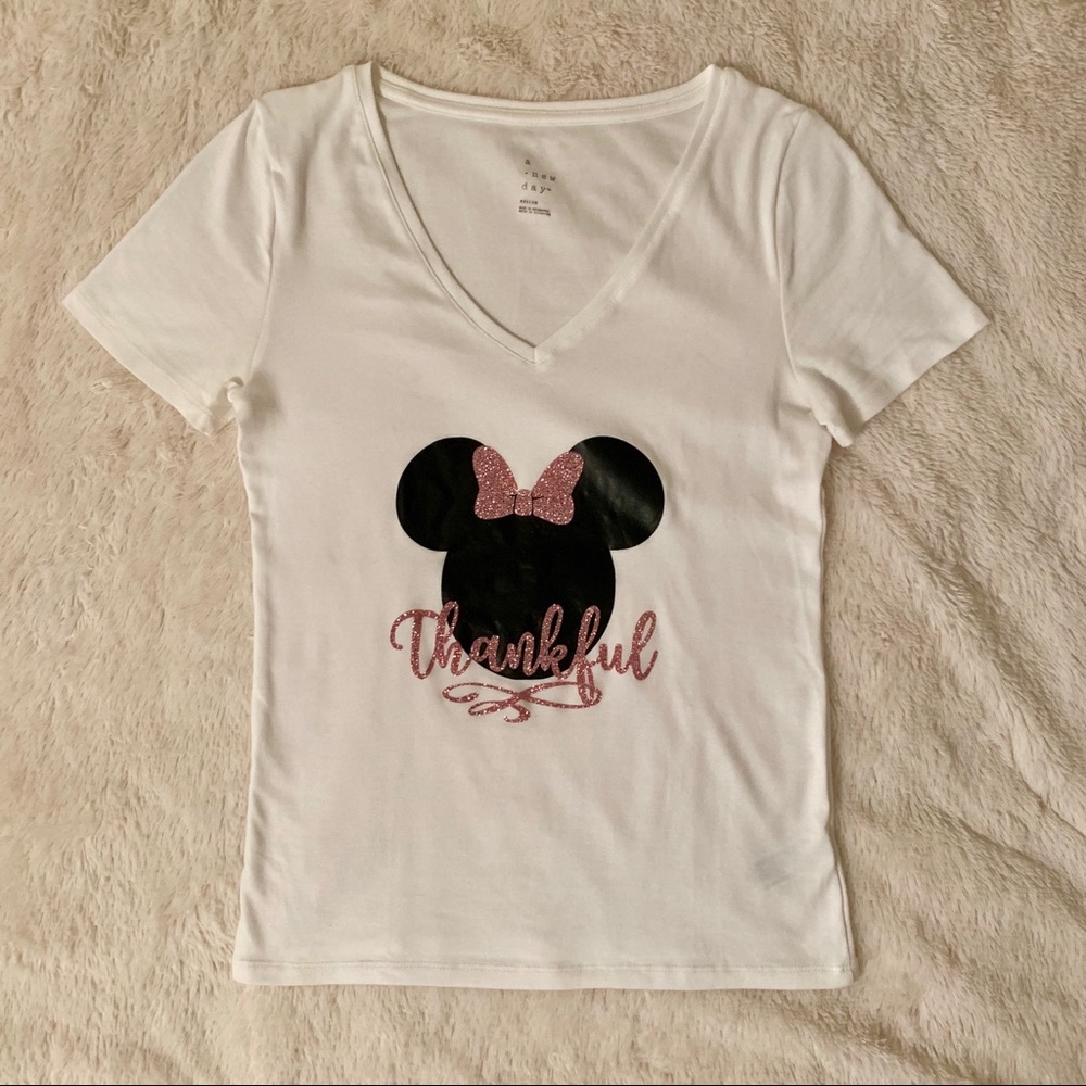 A New Day Custom made ‘Thankful’ Disney tee